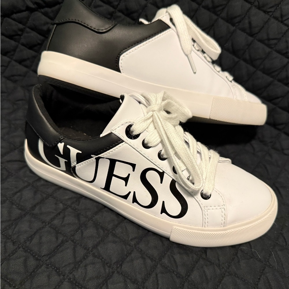 Guess Monochrome Logo Sneakers